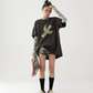 Banana Print Crew Neck T-Shirt ACS0253