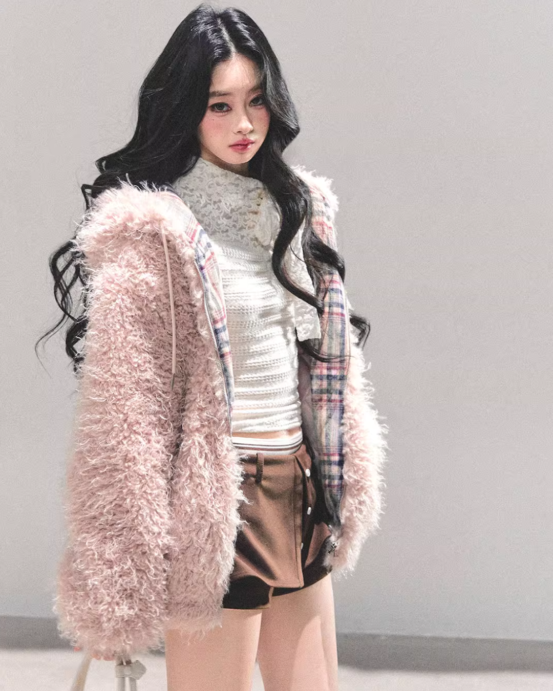 Fluffy Fur Blouson LAS0050