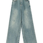 Retro Wide Denim Pants ABW0001