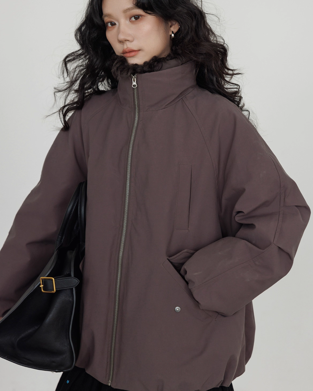 Wool Collar Vintage Jacket VAS0173