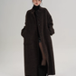 Mock Neck Long Coat SRS0407