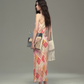 Asian Camisole Long Dress USY0005