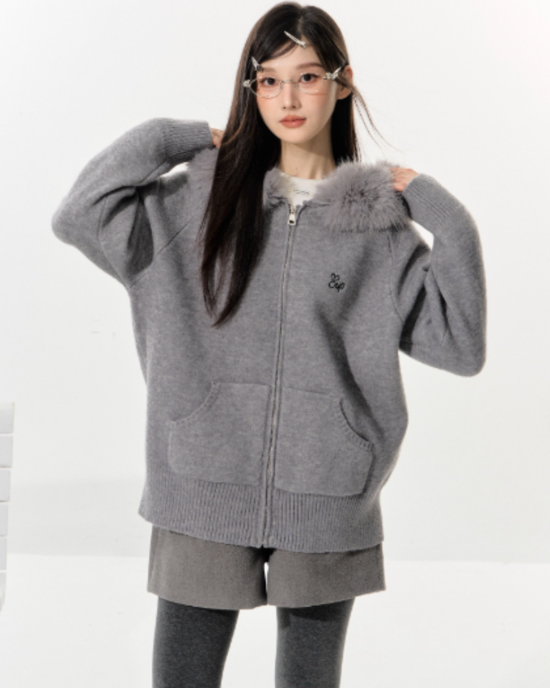 Fur Food Jacket/Wide Pants/Half Pants ELS0002