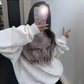 Letter Graphic Sweatshirt YLS1042