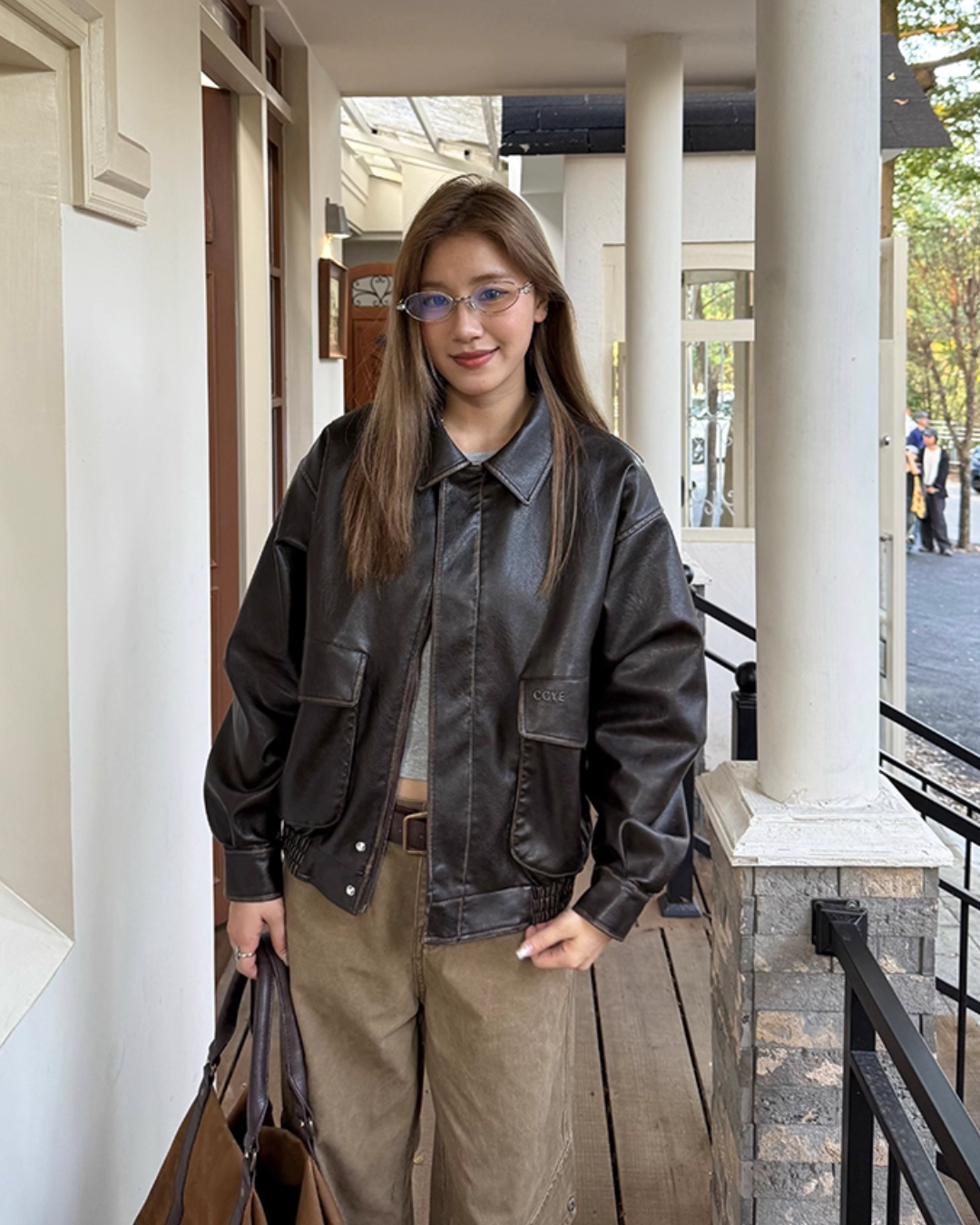 Vintage Leather Jacket CYE0087