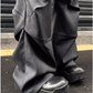 Wide Leg Pleated Casual Pants FLG0005