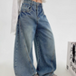 Balloon Wide Denim Pants YLS0805