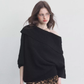 Off-Shoulder Knit Tops SPY0031