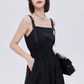 High-Waist Suspender Dress SHN0044
