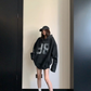 Number Logo Fleece Hoodie YLS1043