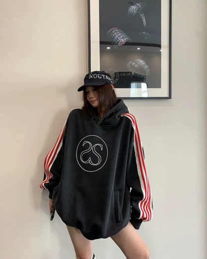 Three Stripes Sweat Hoodie YLS1068