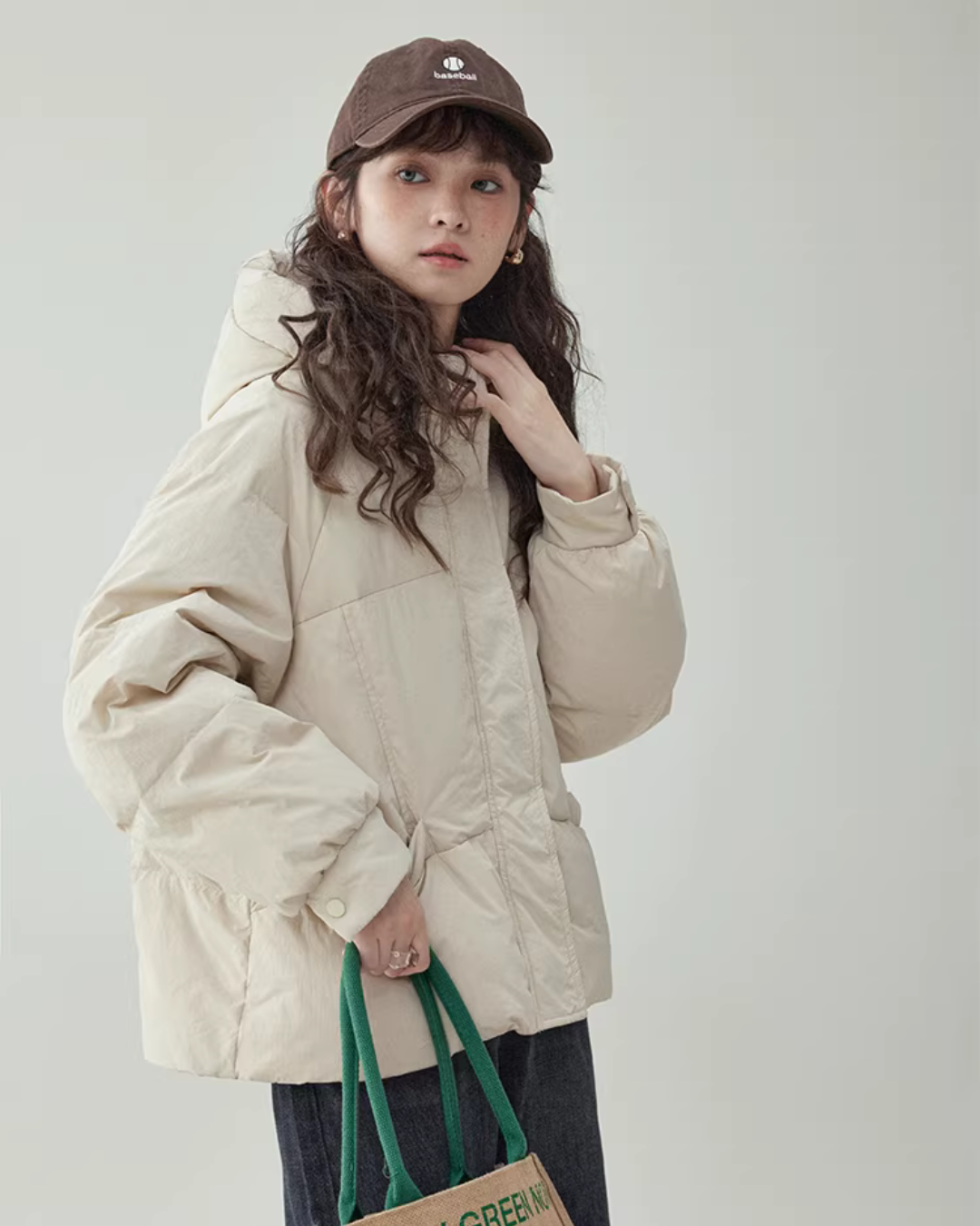 Hood Duck Down Jacket AMU0047