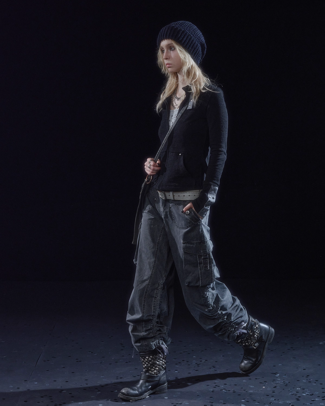 Multi Pocket Washed Cargo Pants WAT0017