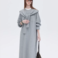 Hooded Long-Sleeve Sweatshirt Dress SHN0007