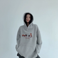 Dog Print Sweatshirt Hoodie YLS0977