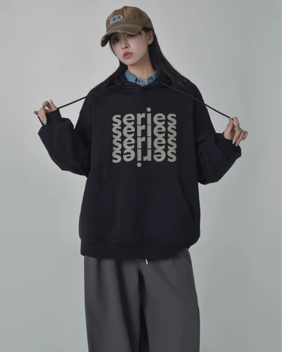 Loose Logo Hoodie  SXI0001