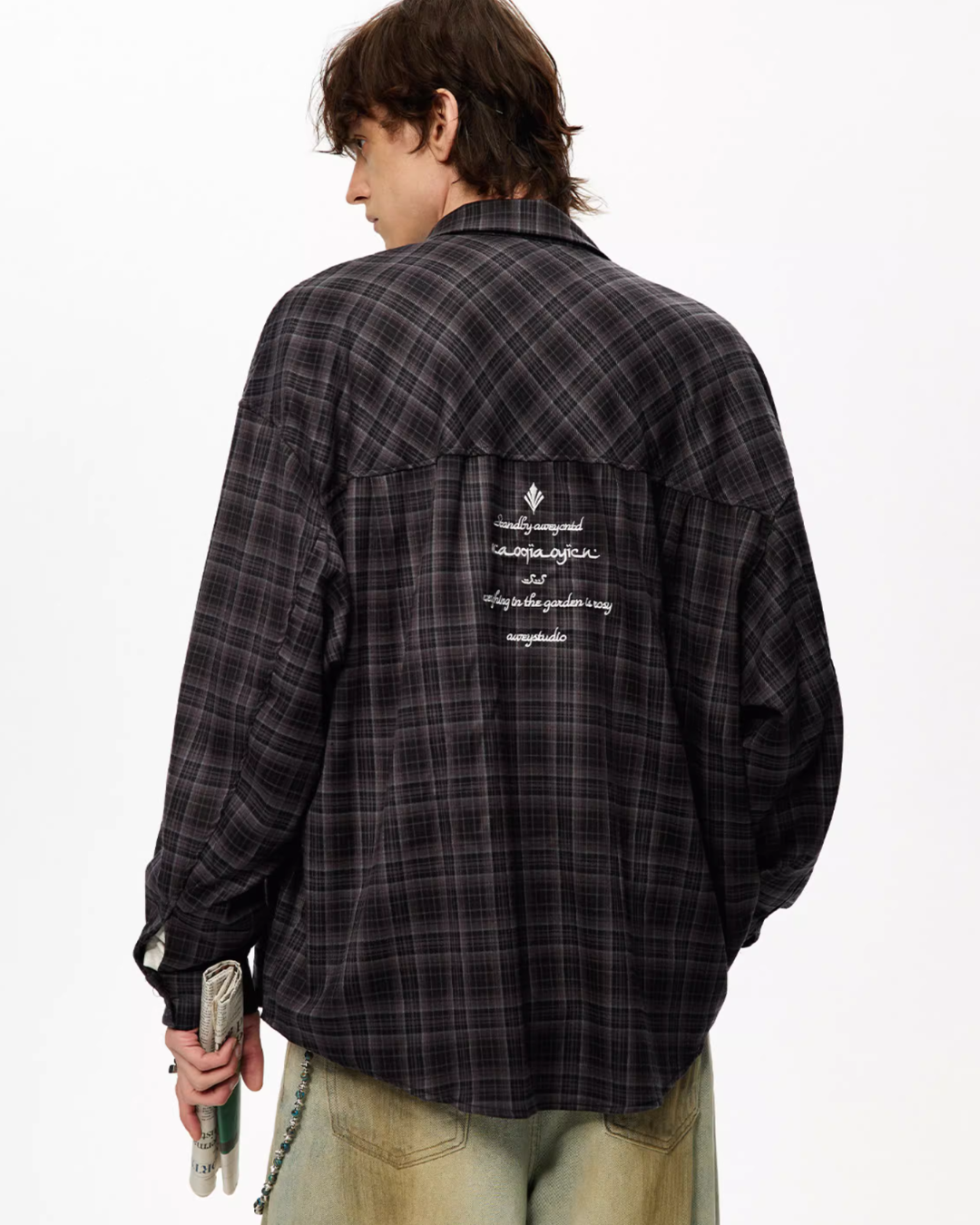 Block Plaid Street Shirt NDC0010