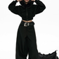 Low Waist Wide Casual Pants ZRS0098
