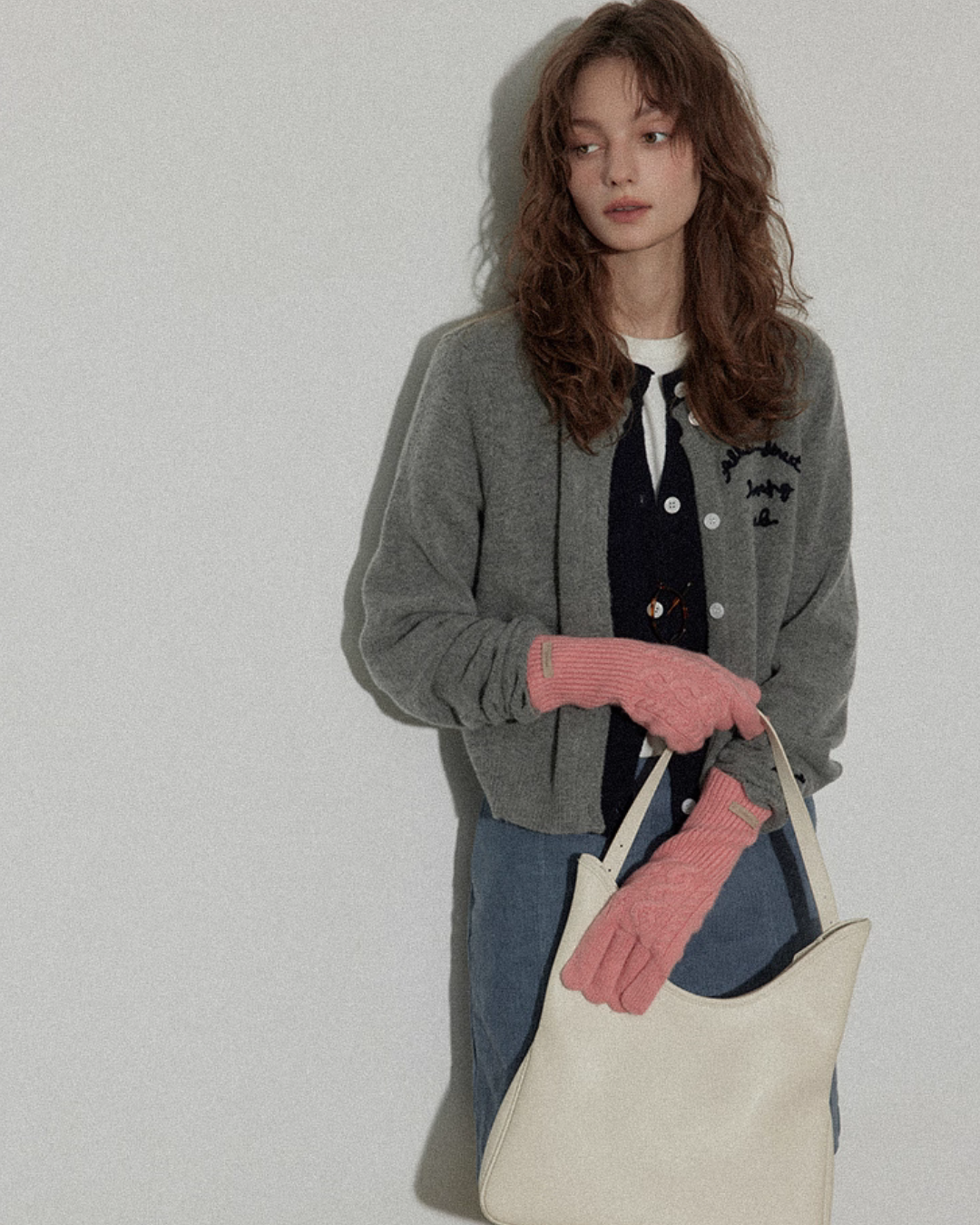 Layered Style Knit Cardigan RLZ0001