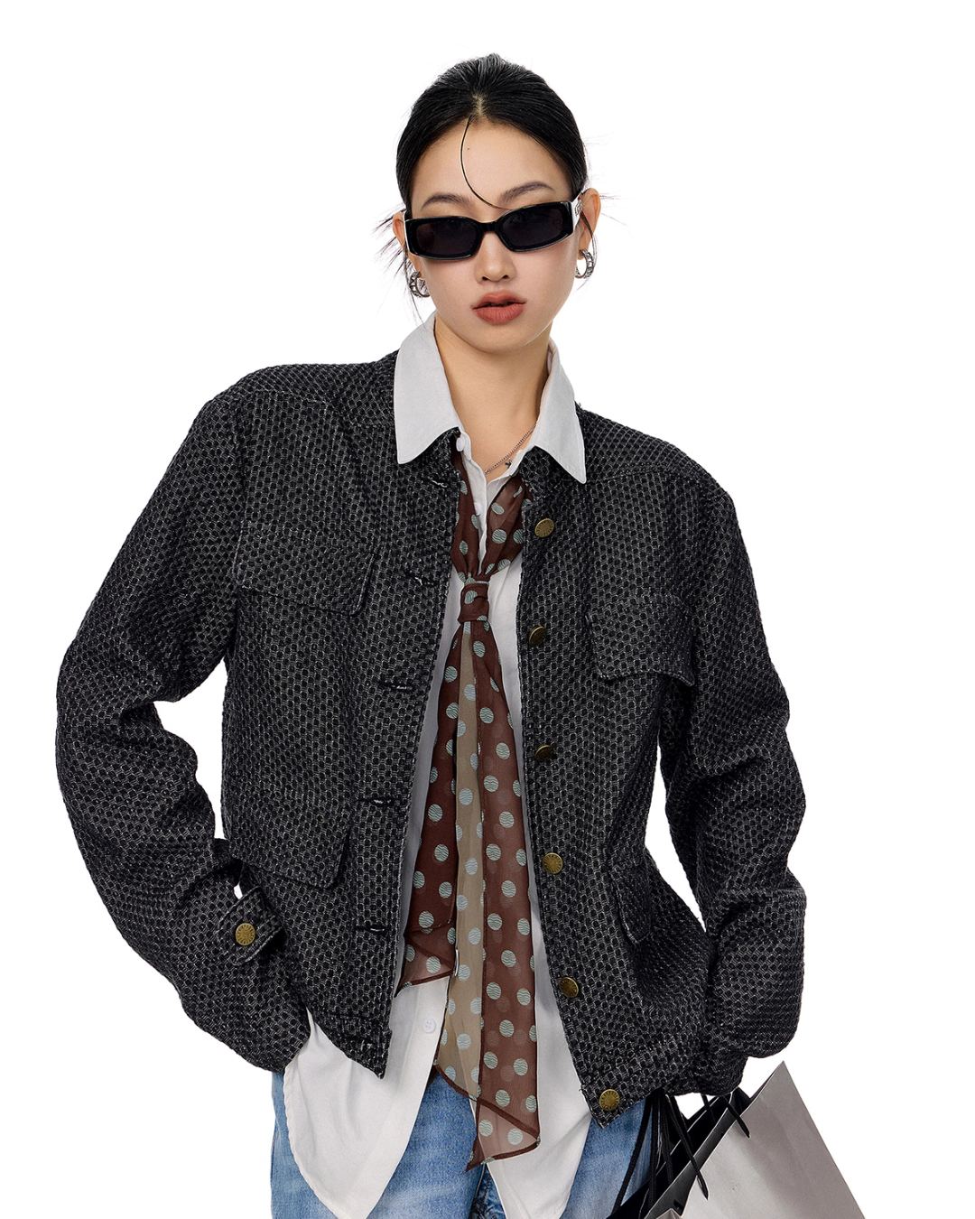 Fragrant Wind Denim Jacket ICM0094