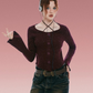 Neckline Strap Sweater IMO0110