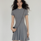 Mock Neck Tight Dress VAS0096