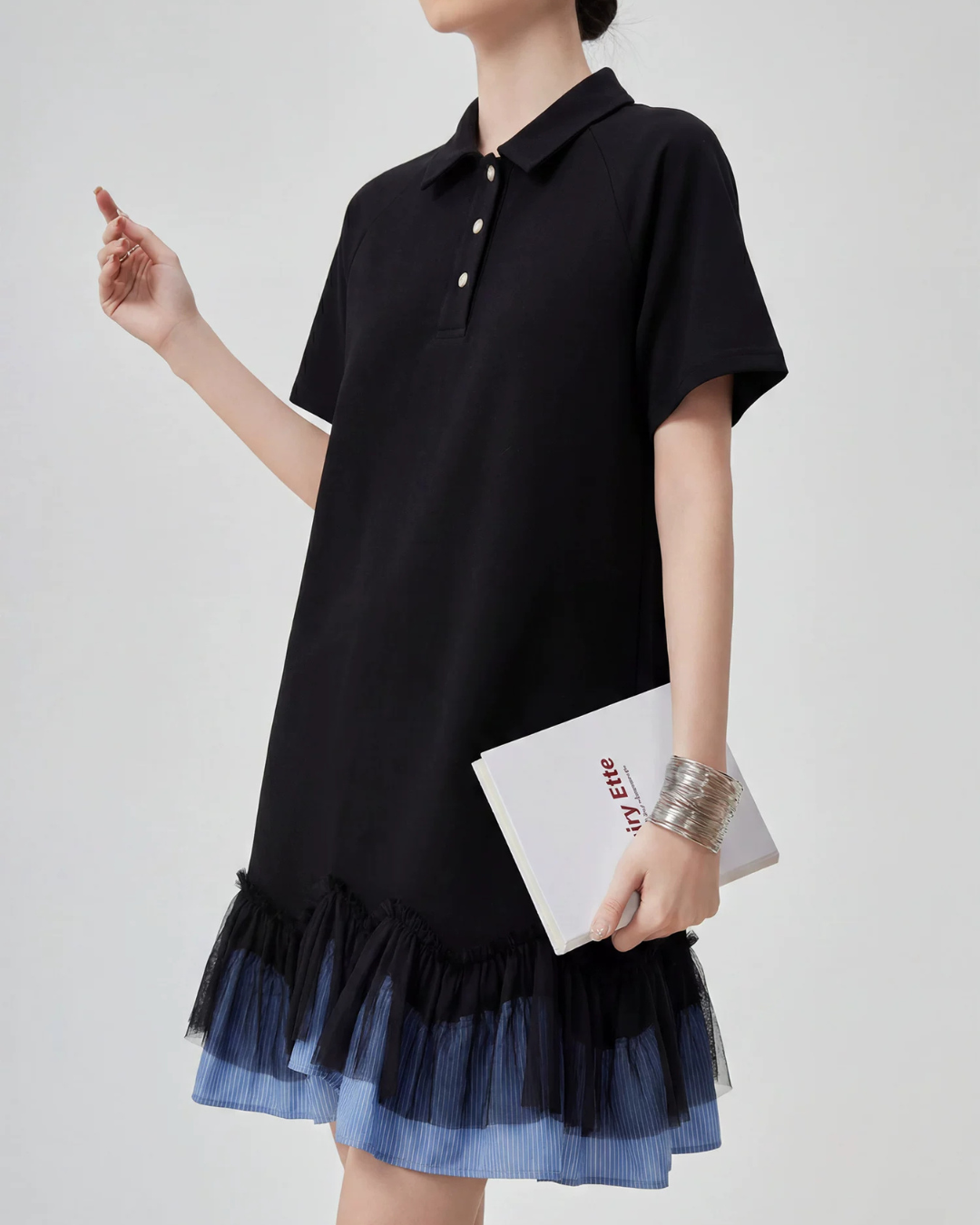 Docking Frill Polo Dress FER0305