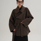 Fake Wool Trench Coat SRS0372