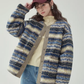 Ethnic Pattern Knit Jacket AMU0044