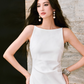 Side Slit Vest Dress WNG0002