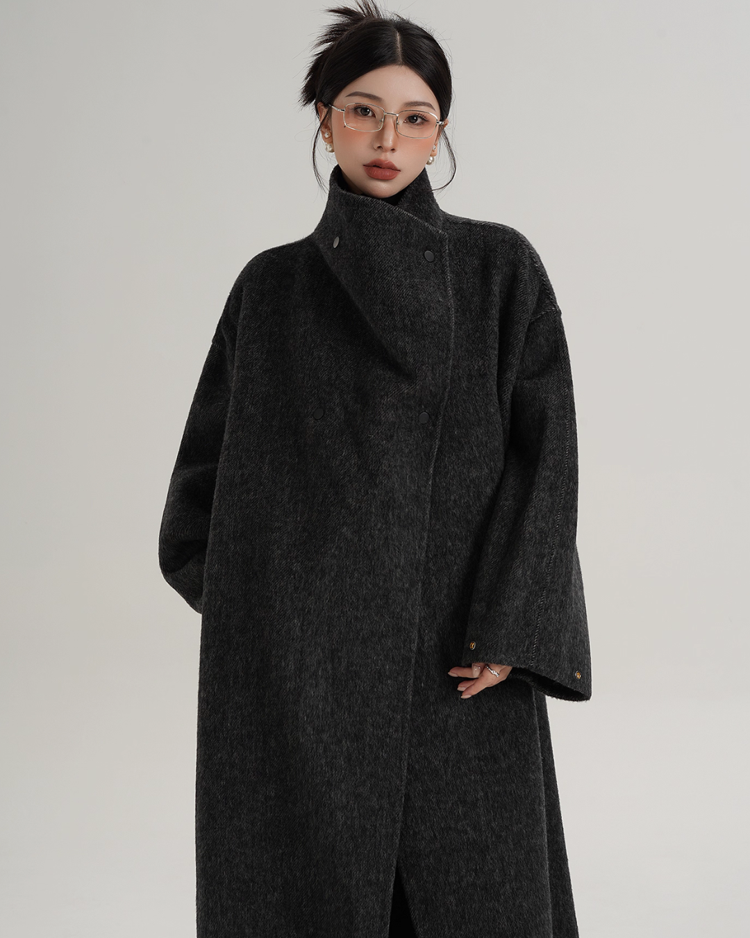 Wool Basic Long Coat SRS0377