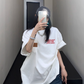 Print Short Sleeve Retro T-Shirt YLS0842