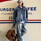 Vintage Washed Denim Jacket CYE0055