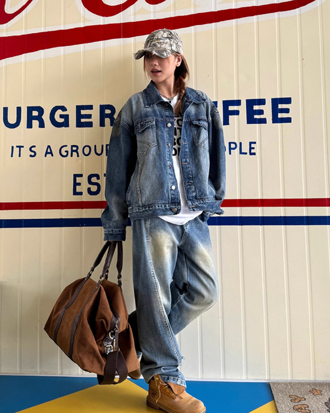 Vintage Washed Denim Jacket CYE0055
