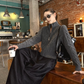 Stand Neck Cable Knit Jacket WWP0021