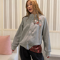 Waffle Badge Fleece-Lined Hoodie CYE0104
