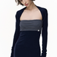 Elegant Fit Long Bodycon Dress / Cardigan / Tops SHE0008