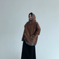 Layered-Style Sweatshirt Hoodie YLS0954