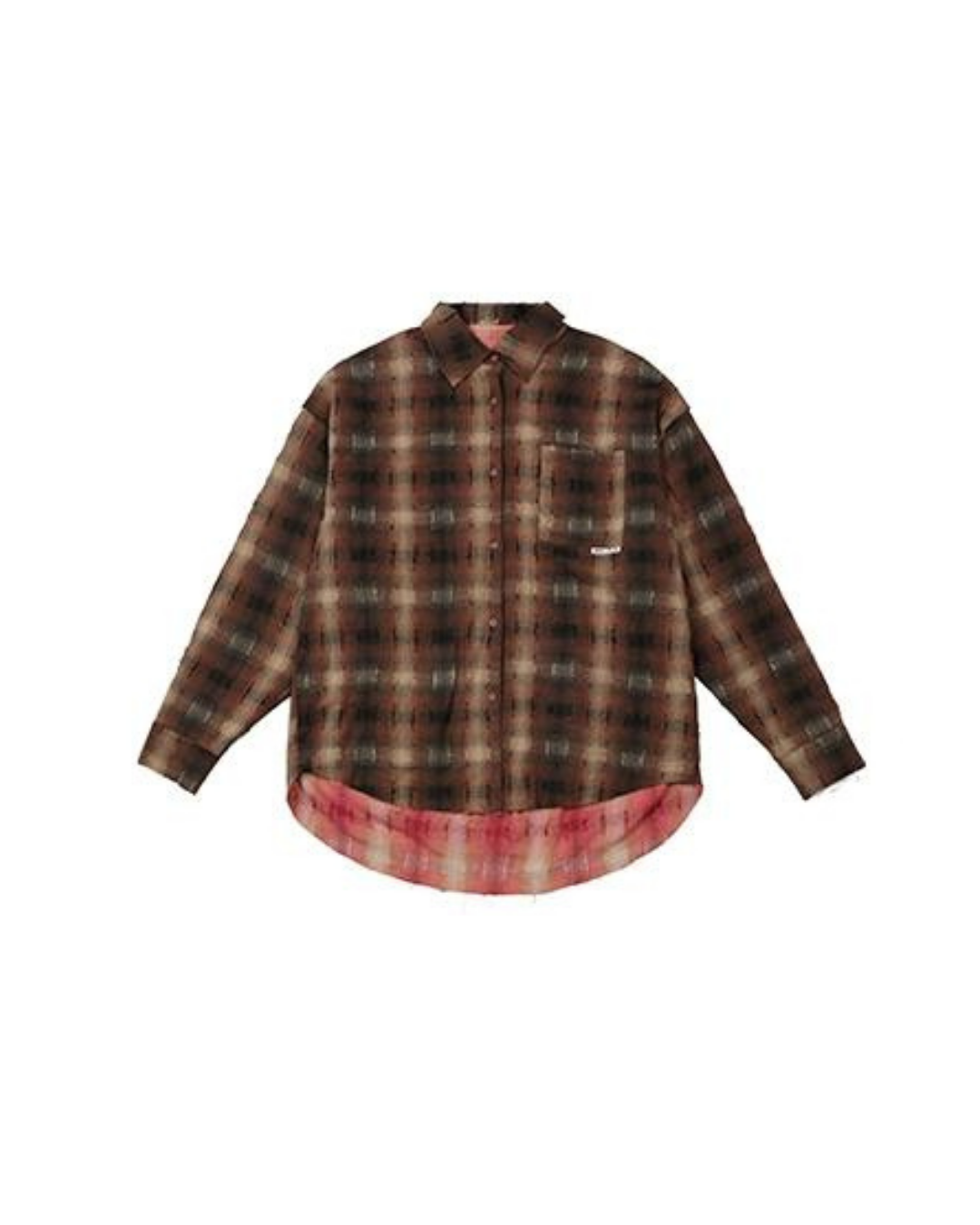 Reversible Vintage Plaid Shirt EZK0013