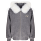 Fur Zip Jacket/Wide Pants/Half Pants ELS0017