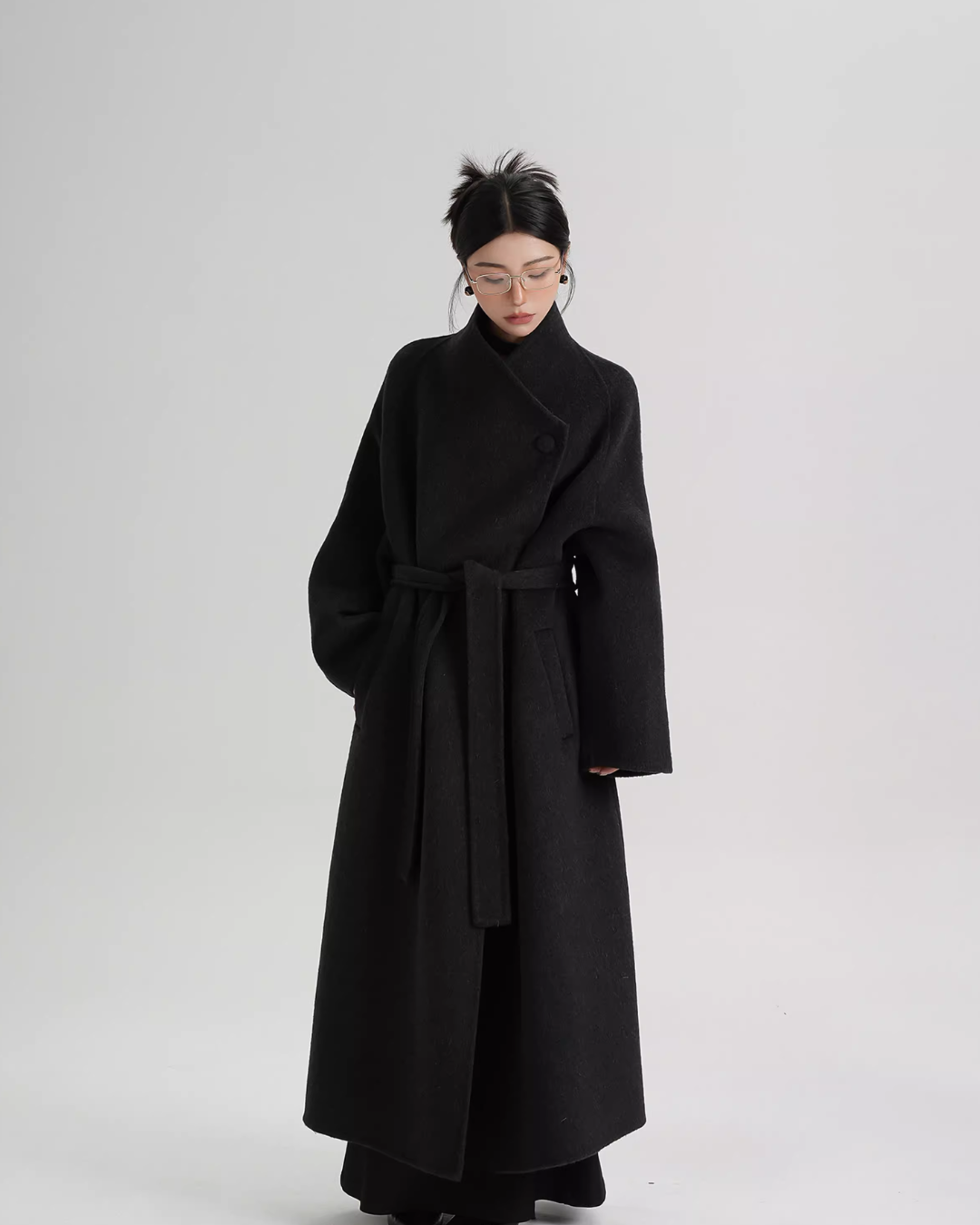 Collar Wool Coat SRS0352