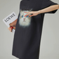 Cat Print T-Shirt Dress FER0284