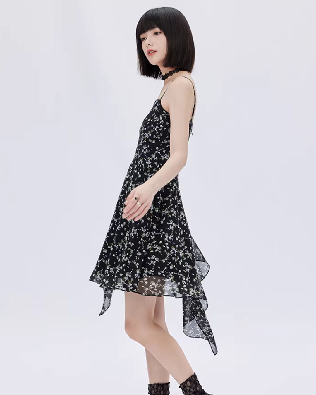 Floral Print Camisole Dress SHN0048