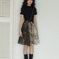 Patchwork-Style Docking Mini Dress VAS0198