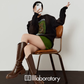 Tiger Print Sweatshirt Top / Green Mini Skirt LLA0619