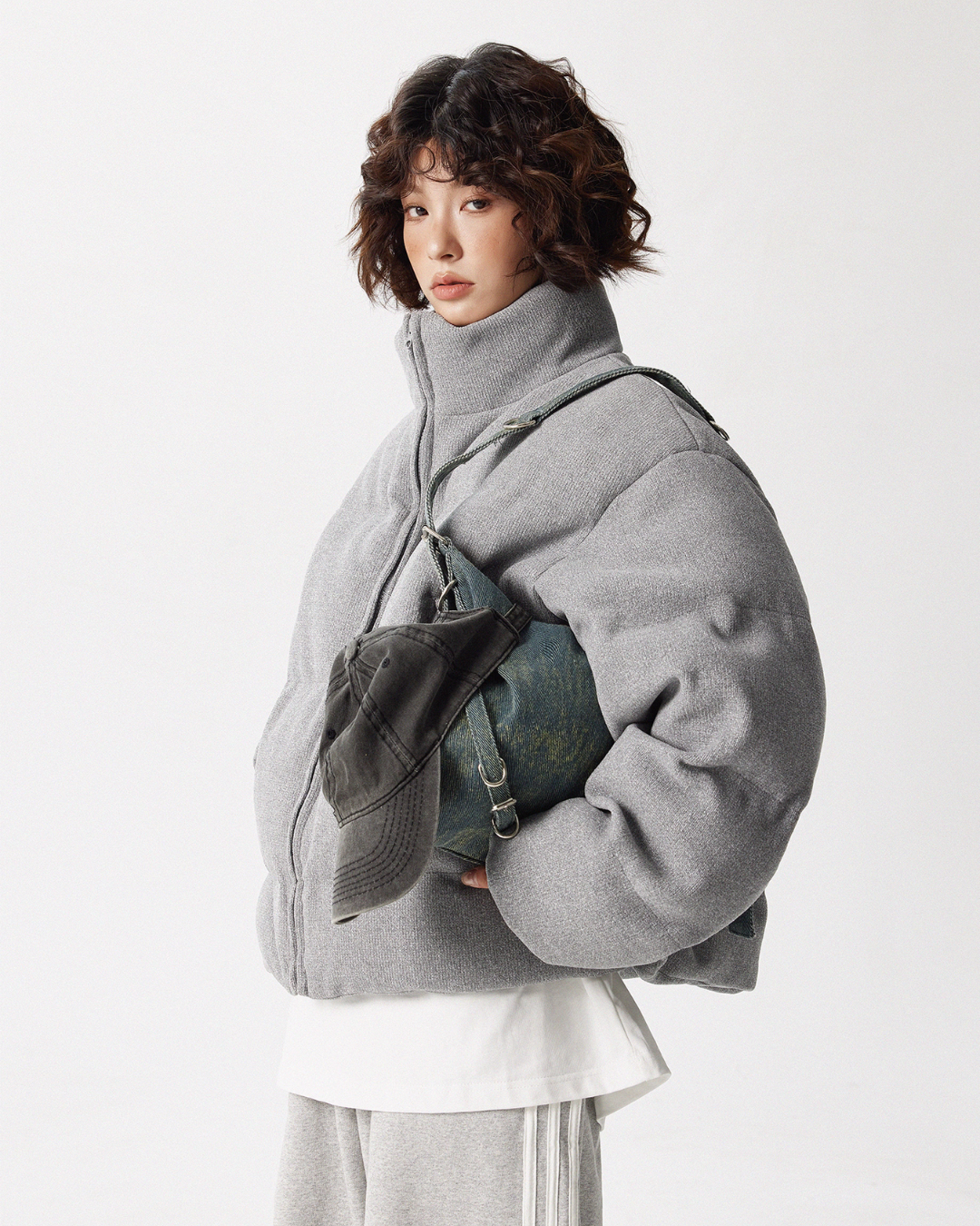 Stand Collar Down Jacket HGX0035