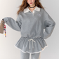 Polo Frill Dress / Flare Pants ASG0020