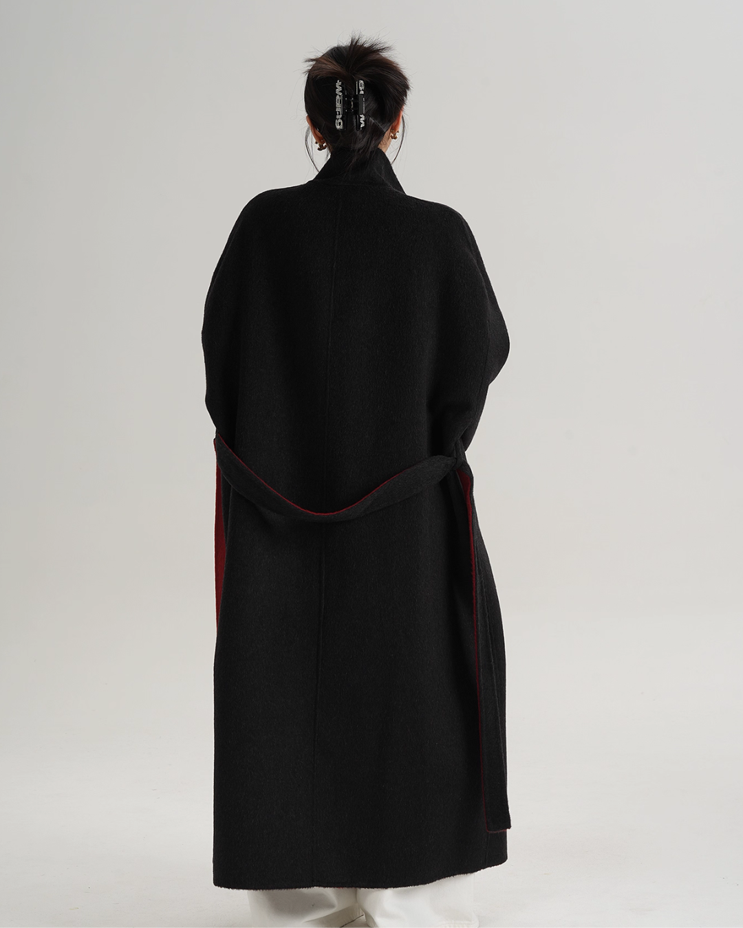 Stand Collar Long Coat SRS0382