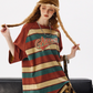 Retro Stripe Short Sleeve T-Shirt HGX0046