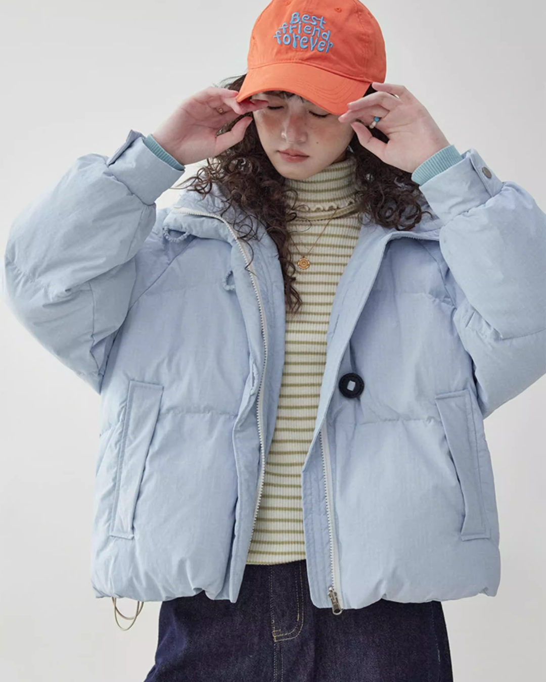Hood Duck Down Jacket AMU0049